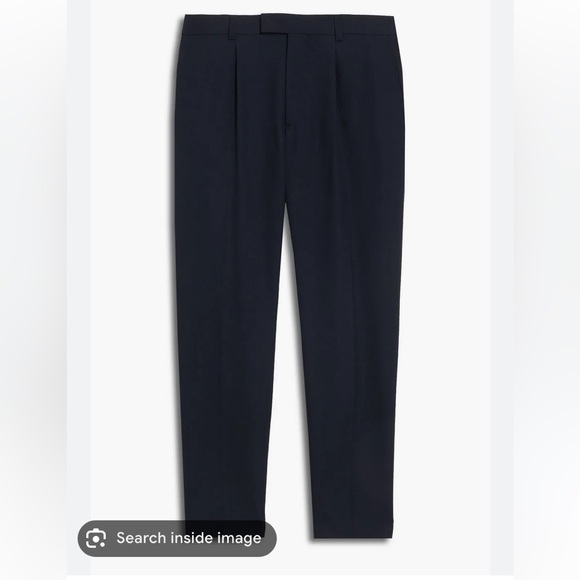 SANDRO Paris wool-blend straight leg dress pants - black size 38 (M) - brand new - Picture 3 of 5